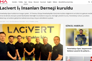 Demirören Haber Ajansı - Lacivert İş İnsanları Derneği kuruldu